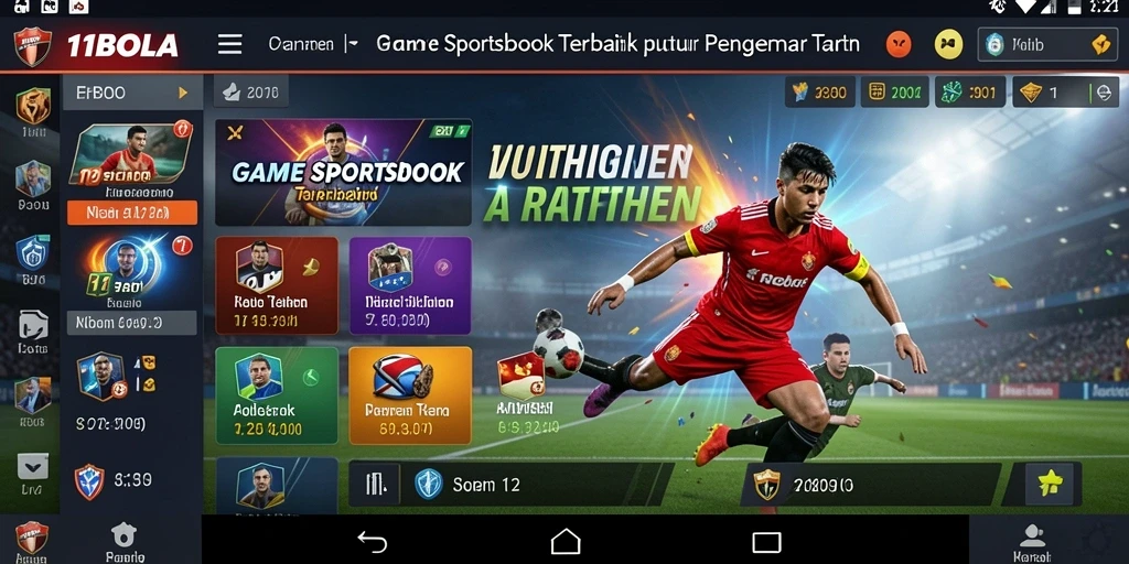 Screenshot 11BOLA menampilkan keseruan taruhan olahraga.