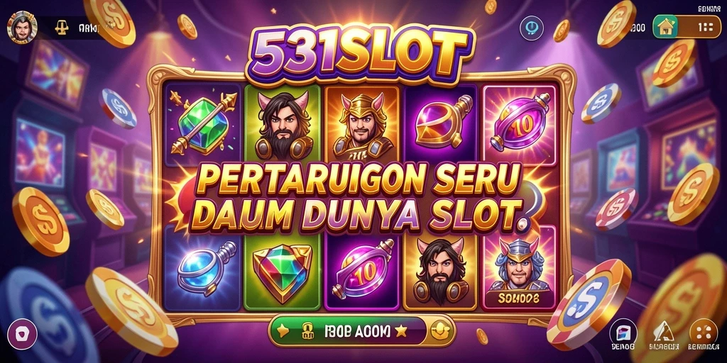 Tampilan gameplay <strong>531SLOT</strong> yang penuh aksi dan menegangkan.