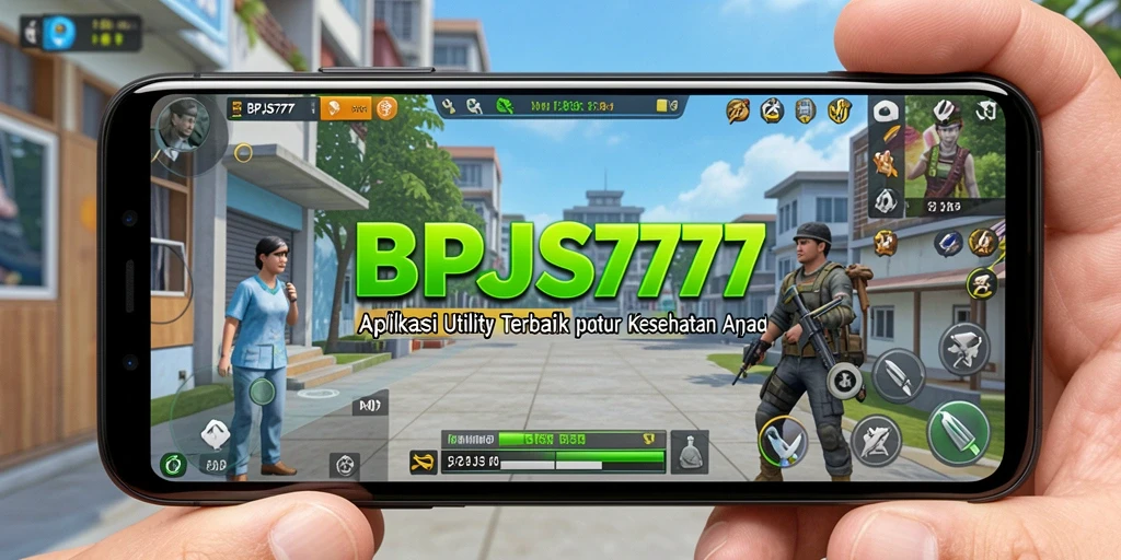 Tampilan aplikasi BPJS777 dengan fitur informasi kesehatan.