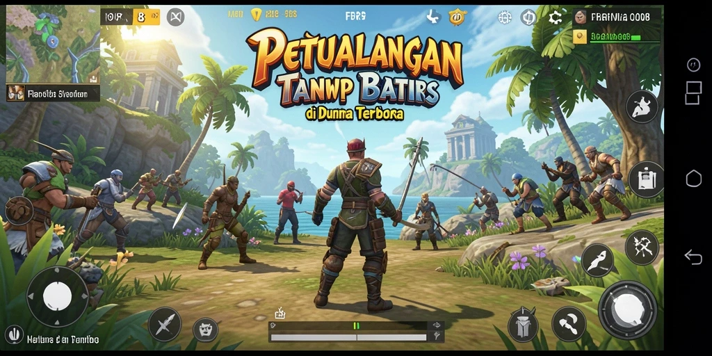 Screenshot FBRP88 menampilkan dunia terbuka yang menakjubkan dan penuh petualangan.