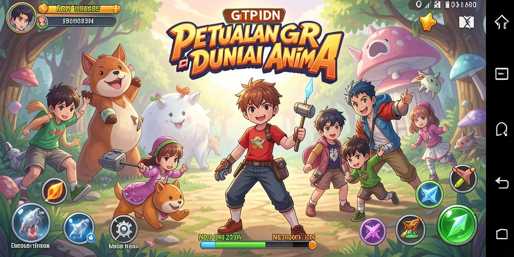 Gambaran gameplay GTPIDN yang menarik dan penuh petualangan.