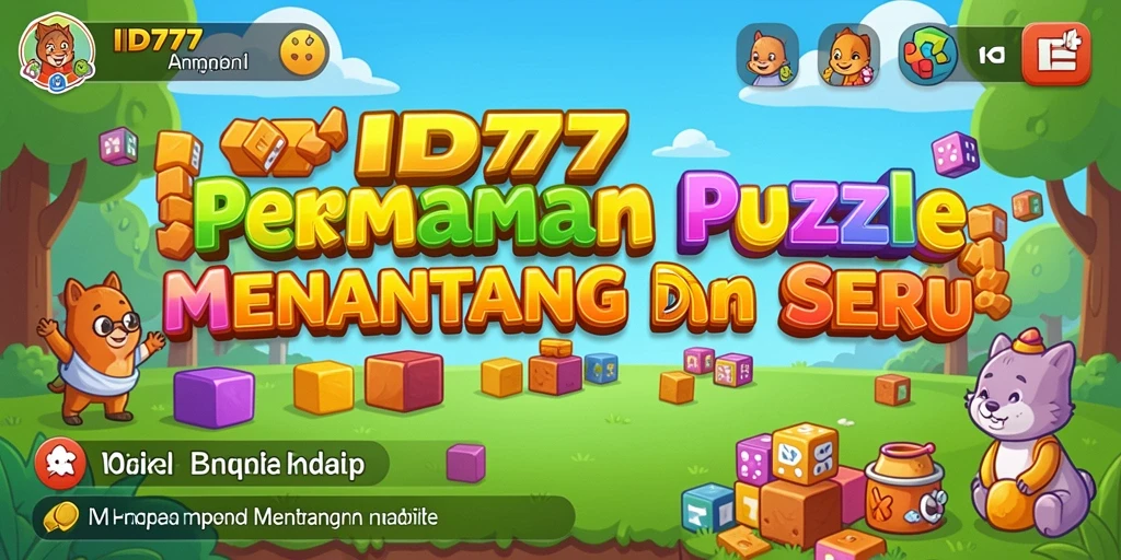 Tampilan gameplay ID777 yang menantang dengan berbagai teka-teki.
