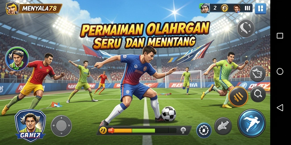 Tampilan gameplay <strong>MENYALA78</strong> yang menegangkan dan kompetitif.