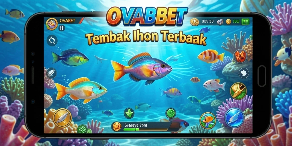 Tangkapan layar game OVABET dengan aksi menembak ikan yang mendebarkan.