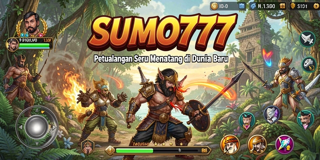 Tampilan gameplay SUMO777 yang memukau di dunia petualangan.